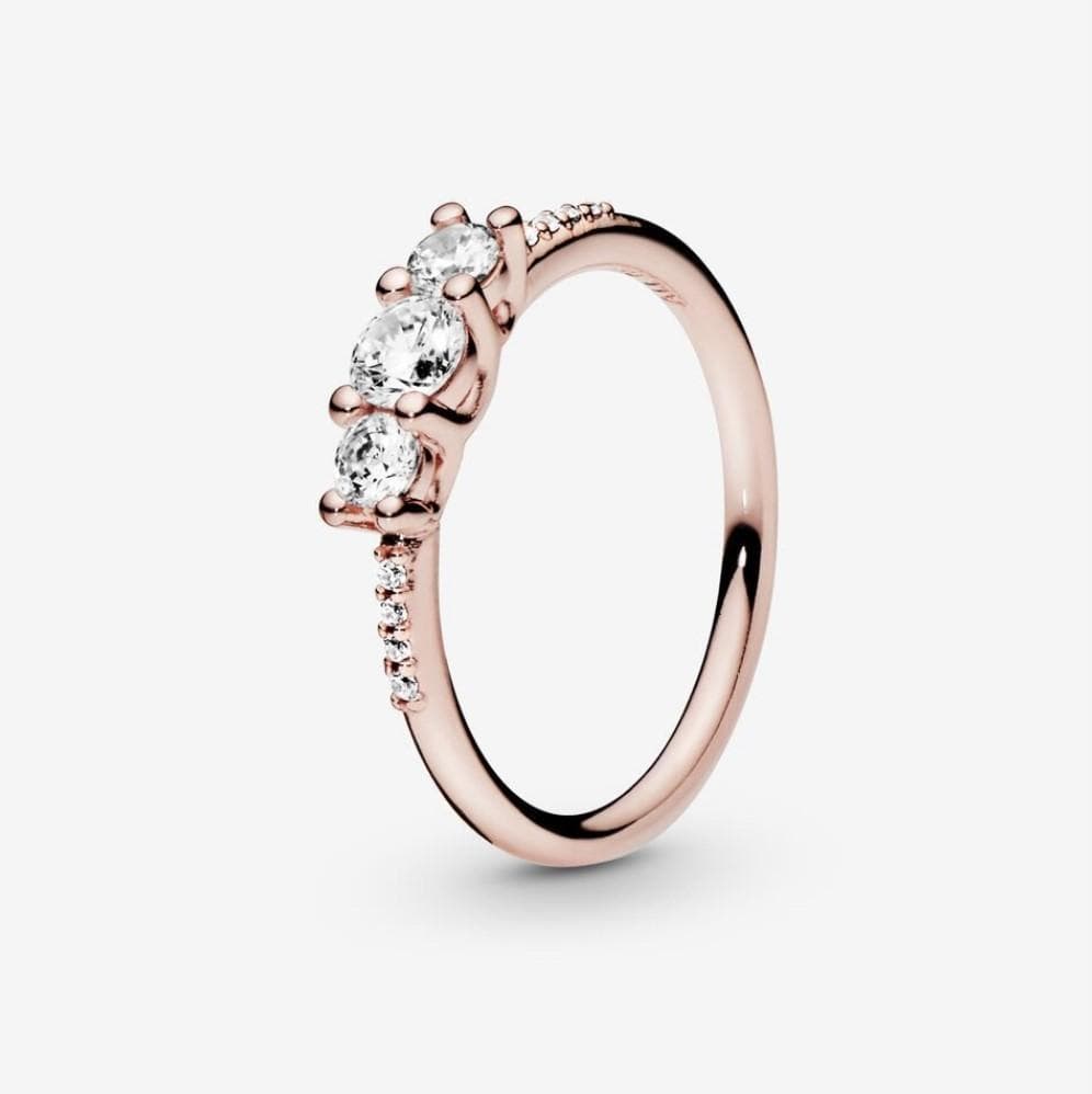 Pandora anello con tre pietre rosè in Anelli Alba Gioielli - Casoria, commercioVirtuoso.it