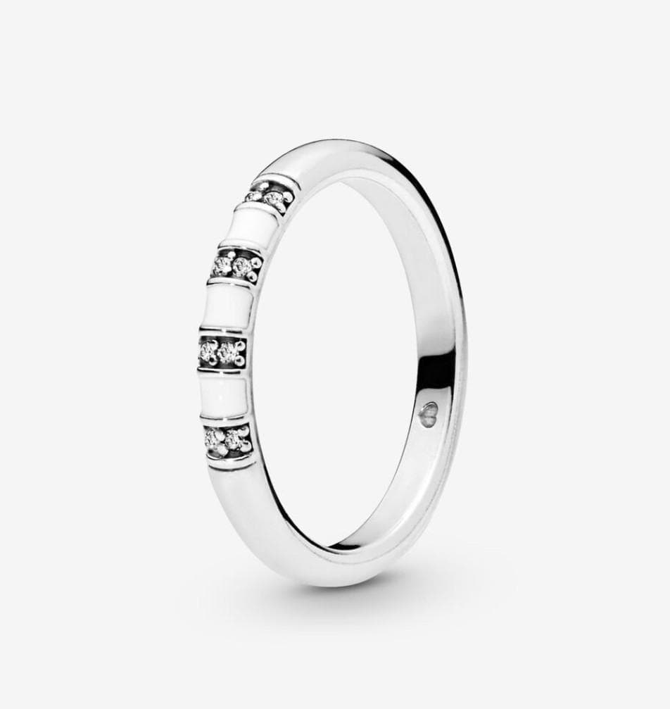 Pandora anello con strisce bianche linee esotiche in Anelli Alba Gioielli - Casoria, commercioVirtuoso.it
