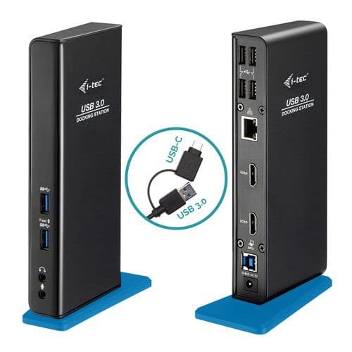 I-tec usb 3.0/usb-c dual hdmi docking station - U3DUALHDMIDOCK