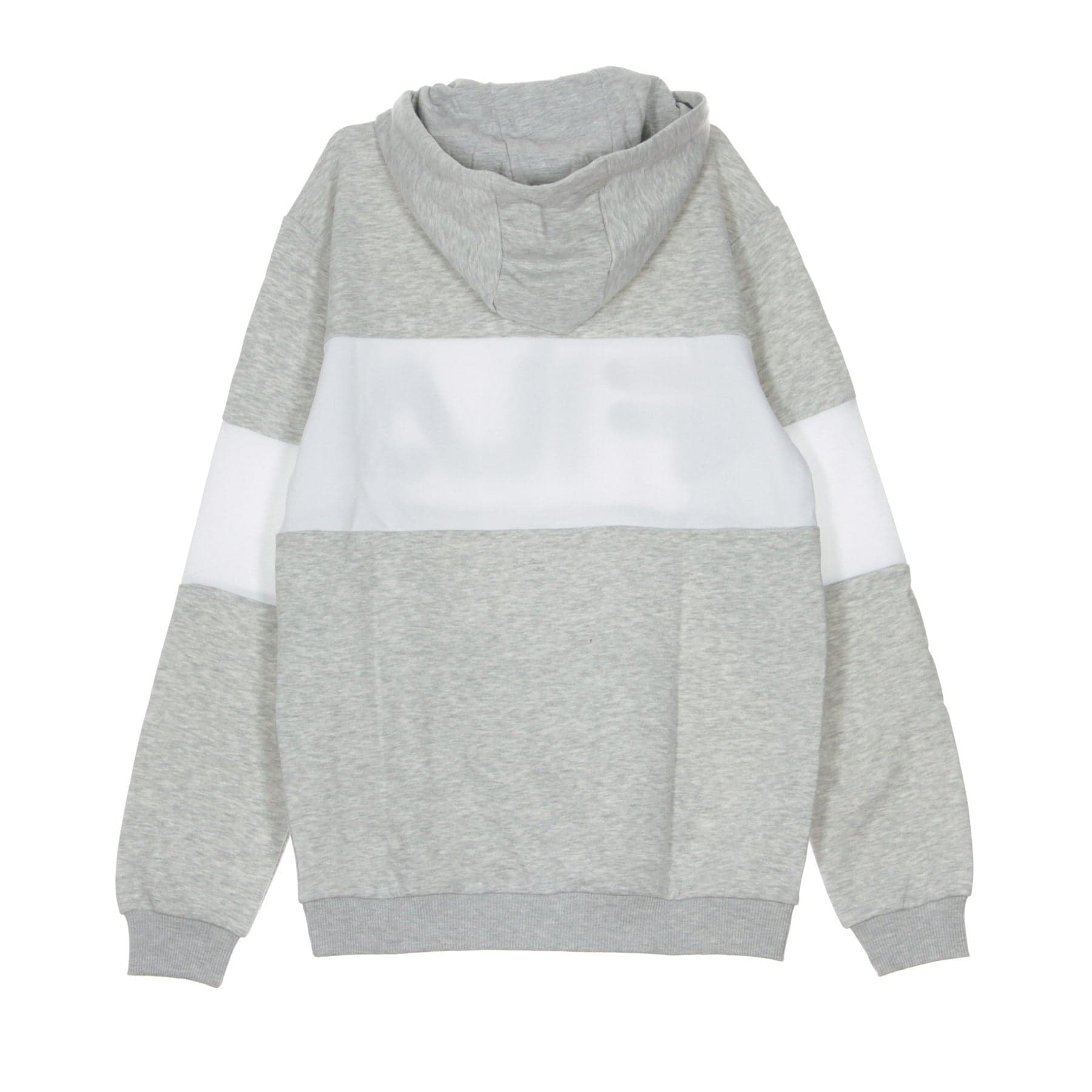 FILA Felpa Cappuccio Uomo Night Blocked Hoodie Light Grey Mel/bros/bright White da uomo in Felpe con cappuccio Drestige - Casamassima, commercioVirtuoso.it