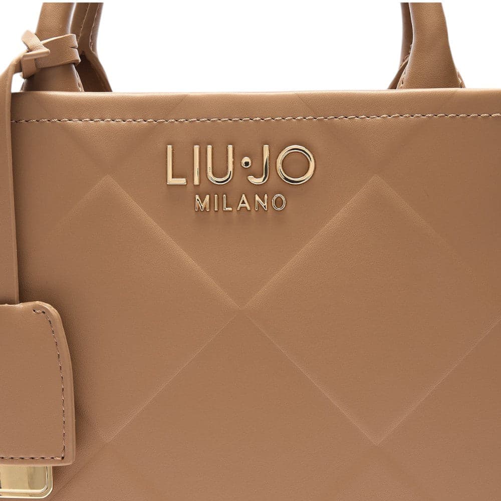 Liu Jo borsa tote small cammello Ridhi AA5192E0778 Borse Liu Jo