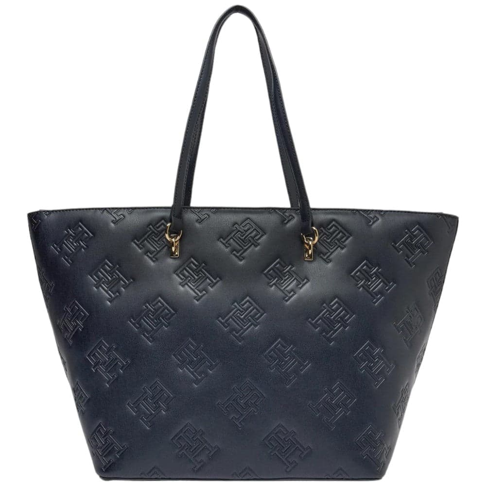 Tommy Hilfiger borsa tote mono blu AW0AW15726 Borse Tommy Hilfiger