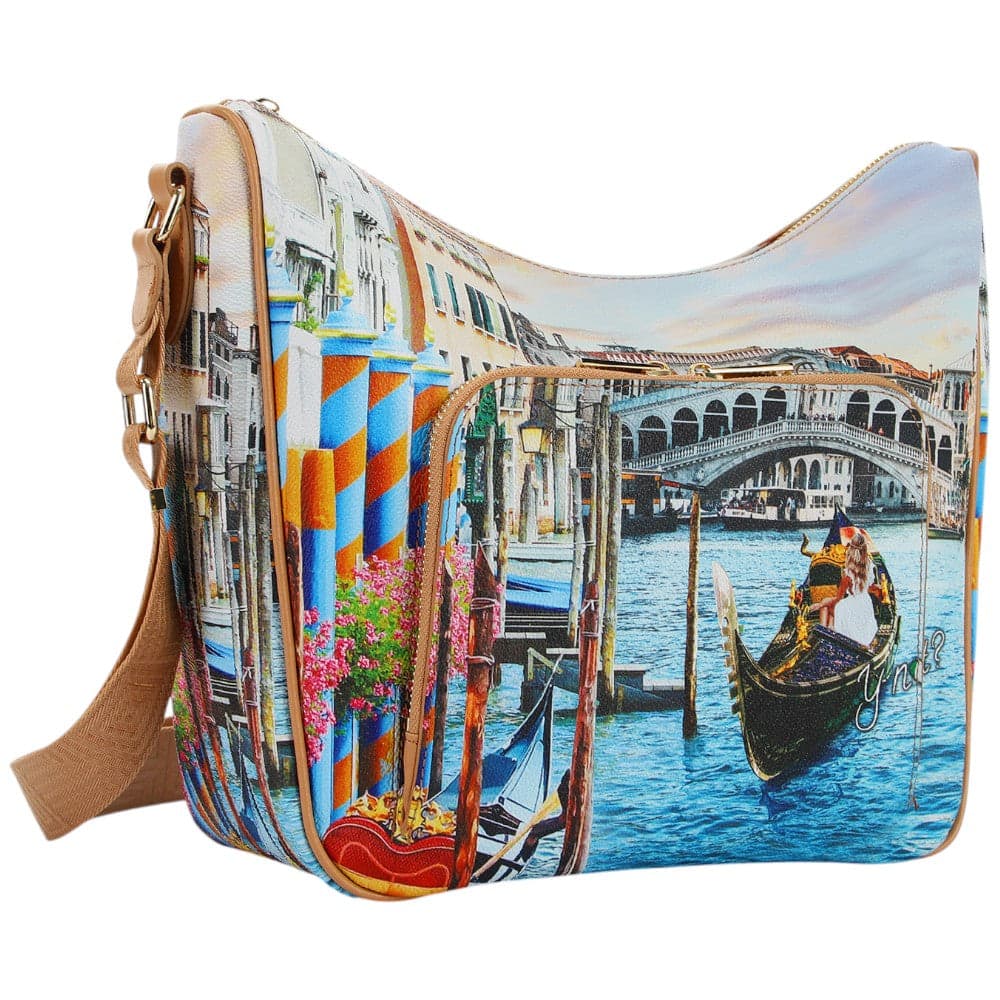 YNot beauty shoulder bag stampa Dream in Venice YES646S5 Borse YNot