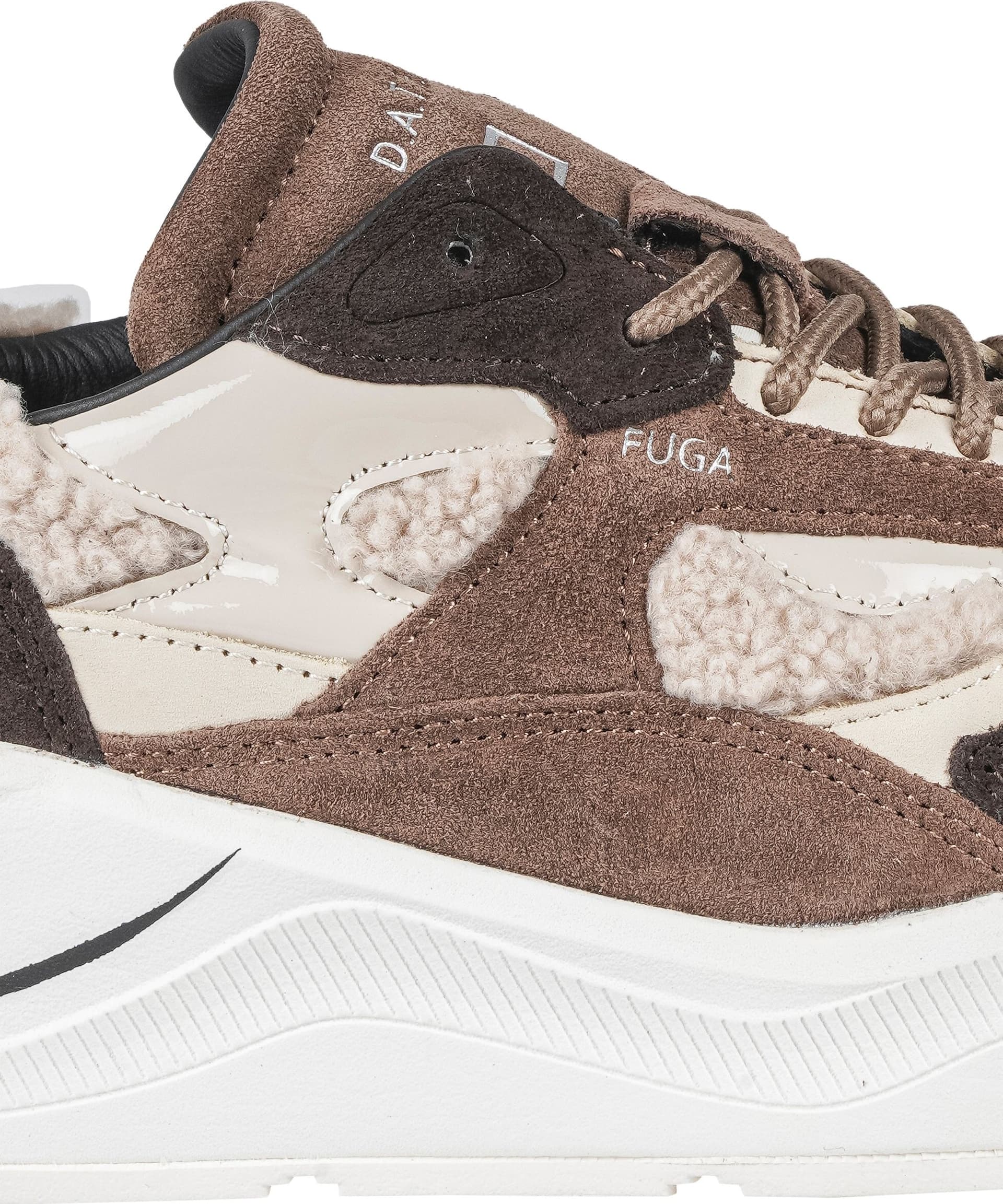 D.A.T.E. DATE - Sneakers - 460520 - Beige/Moro da donna in Sneaker casual Drestige - Casamassima, commercioVirtuoso.it