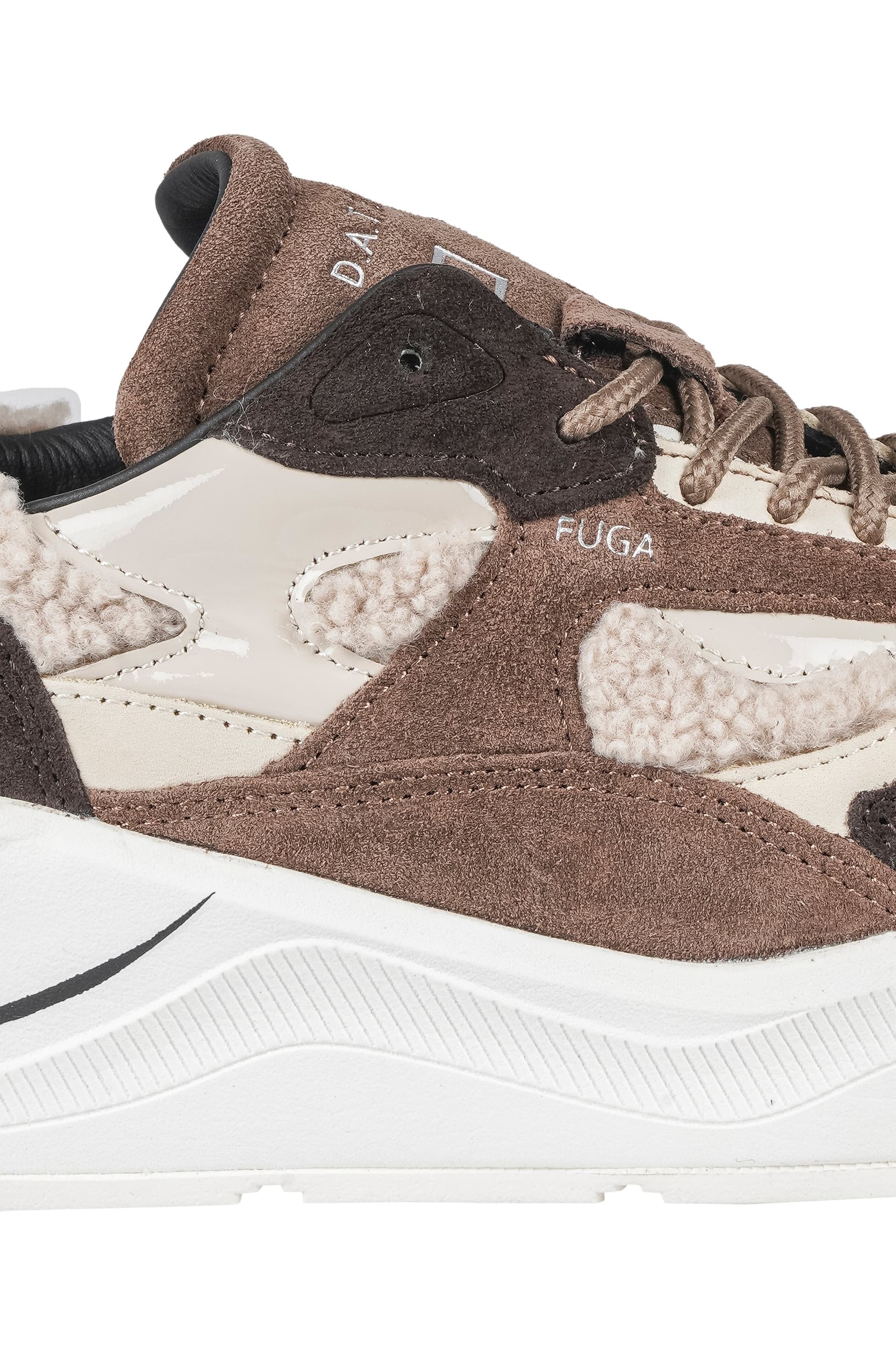 D.A.T.E. DATE - Sneakers - 460520 - Beige/Moro da donna in Sneaker casual Drestige - Casamassima, commercioVirtuoso.it