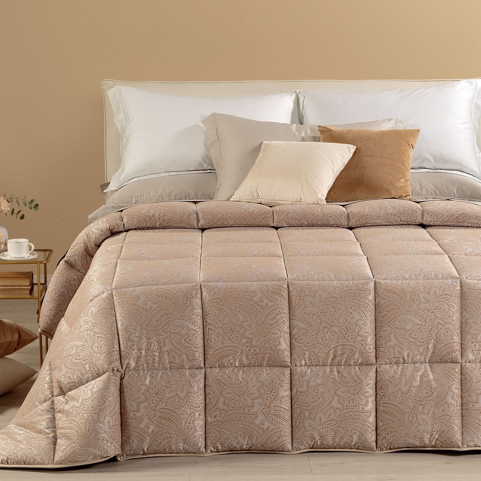Trapunta Dorata ! Caleffi In Raso Jacquard Matrimoniale Dreaming in Trapunte Anastasi - Marsala, commercioVirtuoso.it