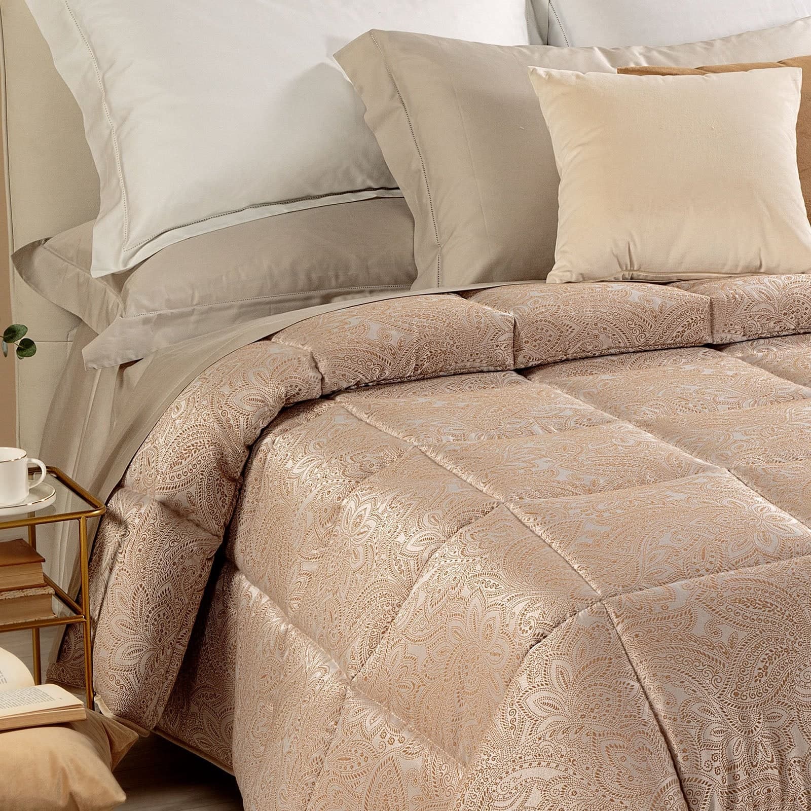 Trapunta Dorata ! Caleffi In Raso Jacquard Matrimoniale Dreaming in Trapunte Anastasi - Marsala, commercioVirtuoso.it