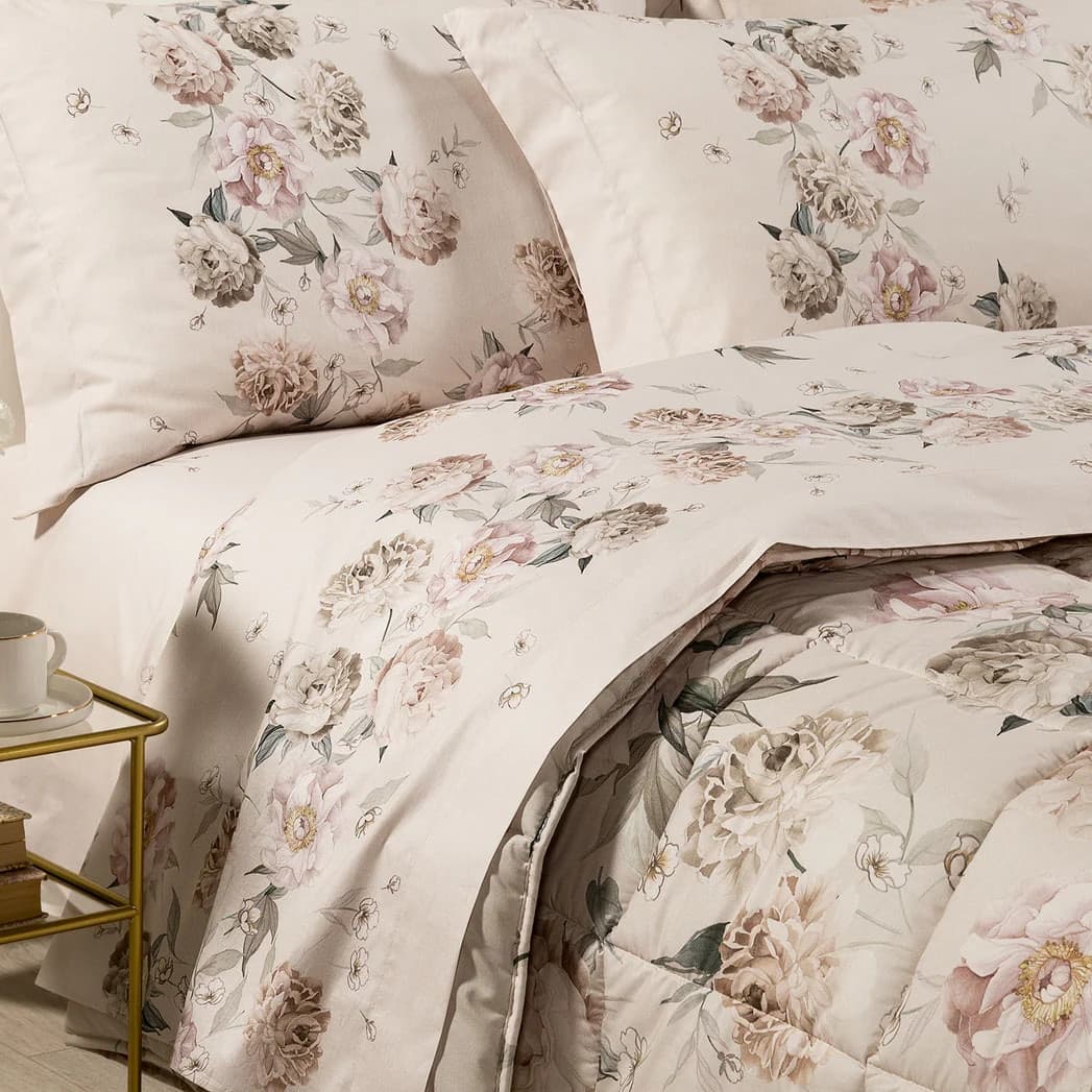 Trapunta Peonia Queen ! Caleffi in Cotone Matrimoniale: Eleganza Floreale e Comfort Naturale in Trapunte Anastasi - Marsala, commercioVirtuoso.it