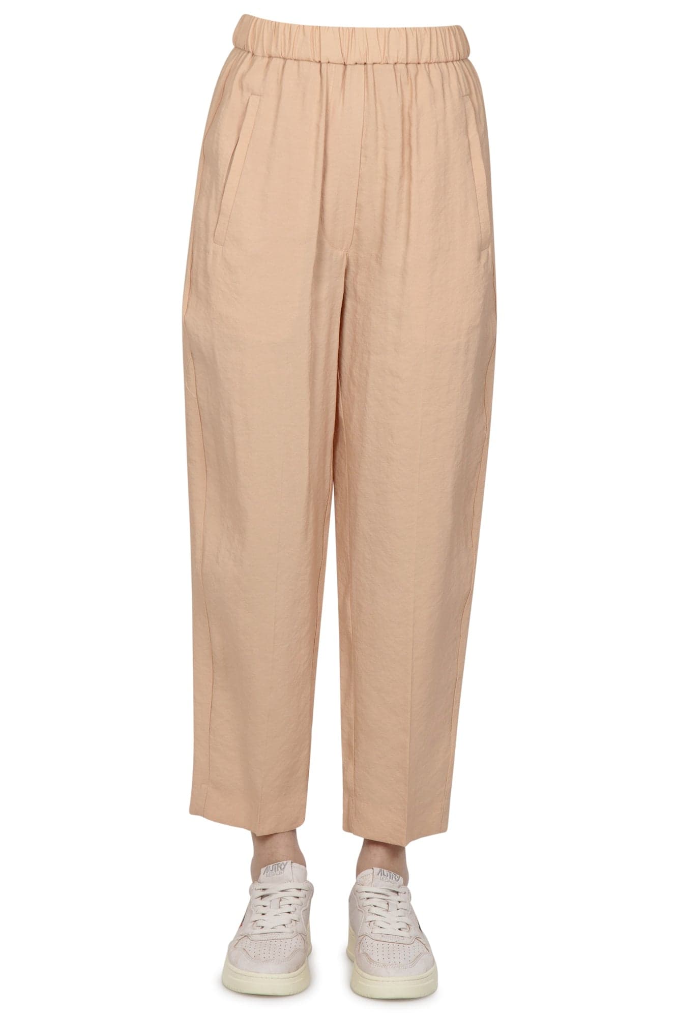 TELA Tela - Pantalone - 430862 - Naturale da donna in Tessuti Drestige - Casamassima, commercioVirtuoso.it