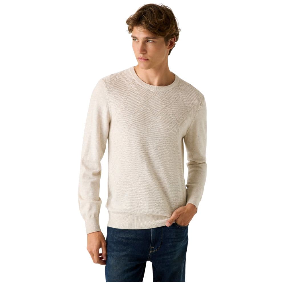 Guess pullover beige JAMAAR M5BR08 Z0432 LOH in Felpe senza cappuccio Prodotti di Classe - Nocera Superiore, commercioVirtuoso.it