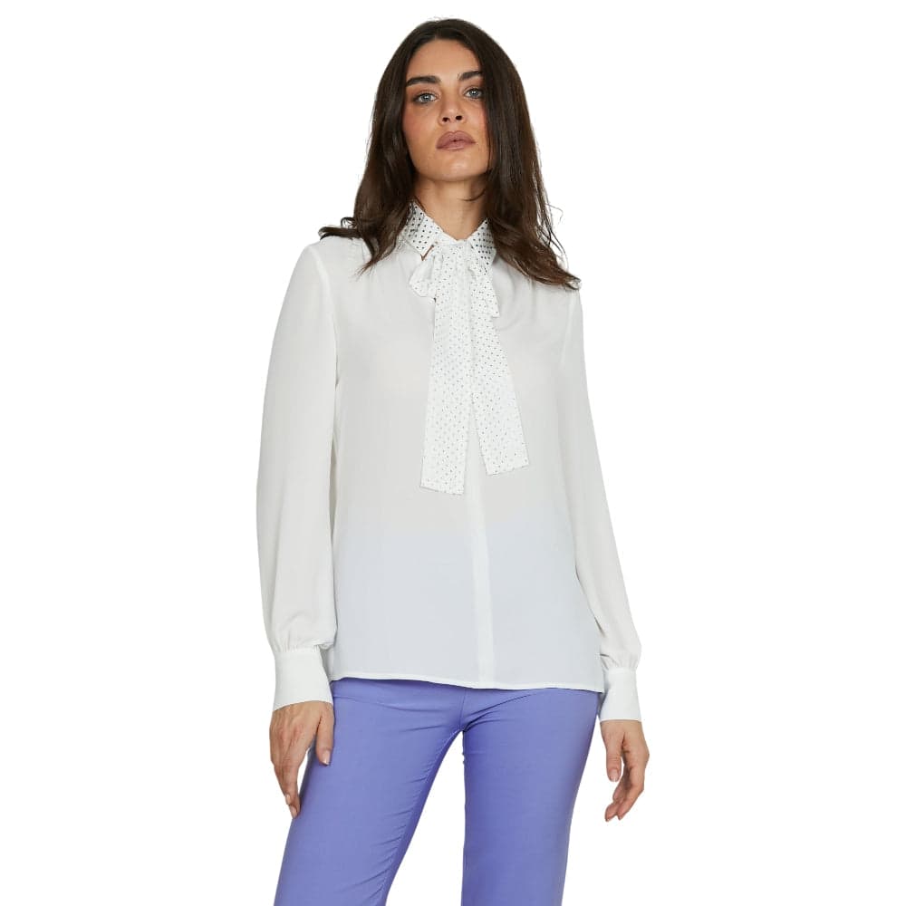 Relish blusa bianca TUCSONAS RDA2503009022 in Bluse e camicie Prodotti di Classe - Nocera Superiore, commercioVirtuoso.it
