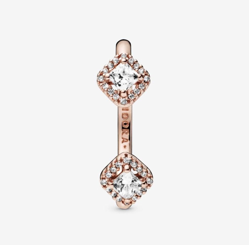 Pandora anello aperto scintillante rosè in Anelli Alba Gioielli - Casoria, commercioVirtuoso.it