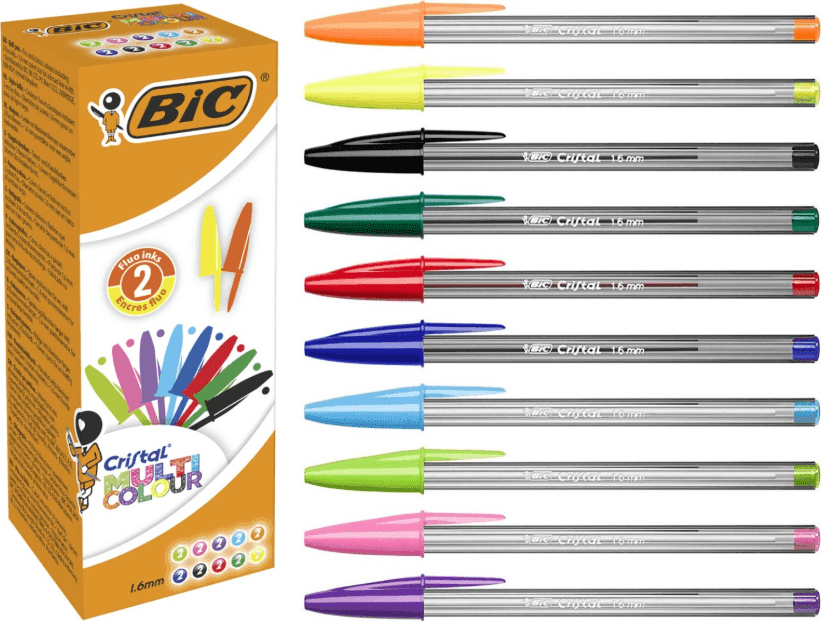 Bic -  Penne Cristal Multicolor 1.6 20 pz.