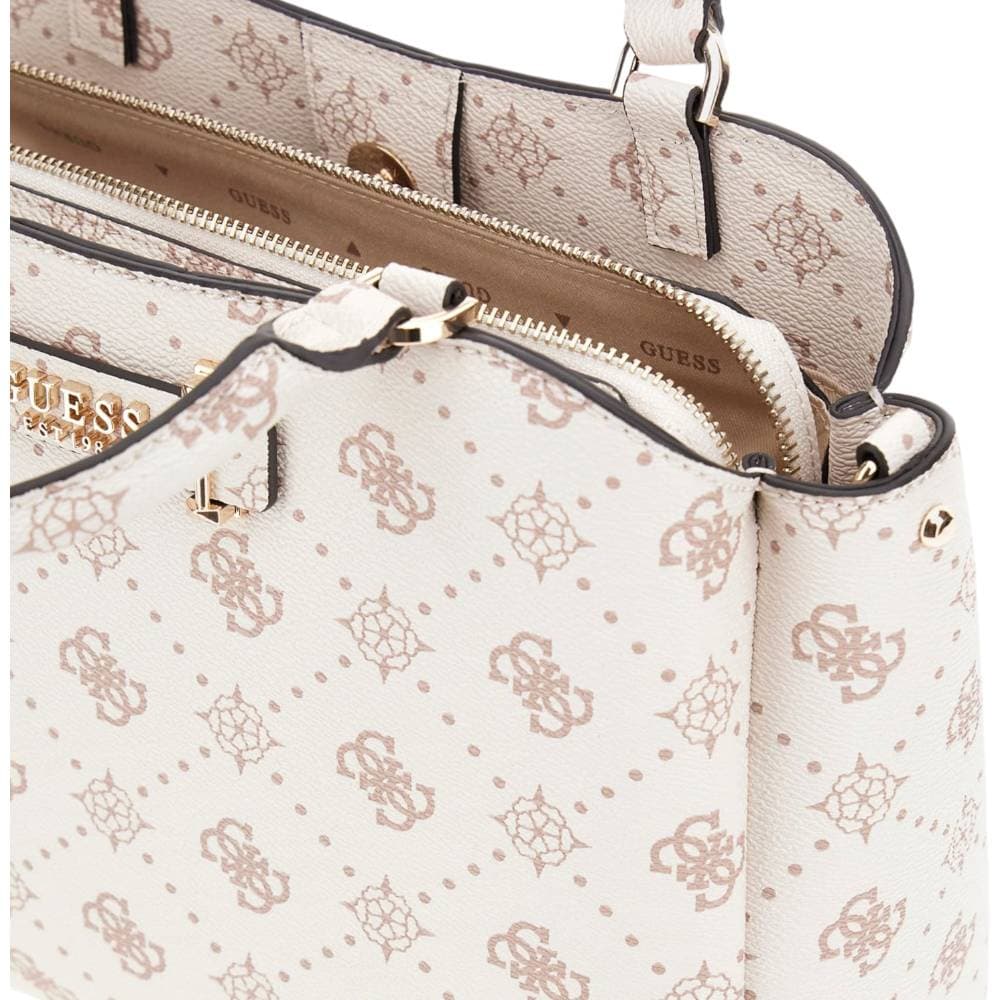 Guess borsa a mano crema Silia 4G logo peony HWGP9890060VNO in Borse a tracolla Prodotti di Classe - Nocera Superiore, commercioVirtuoso.it