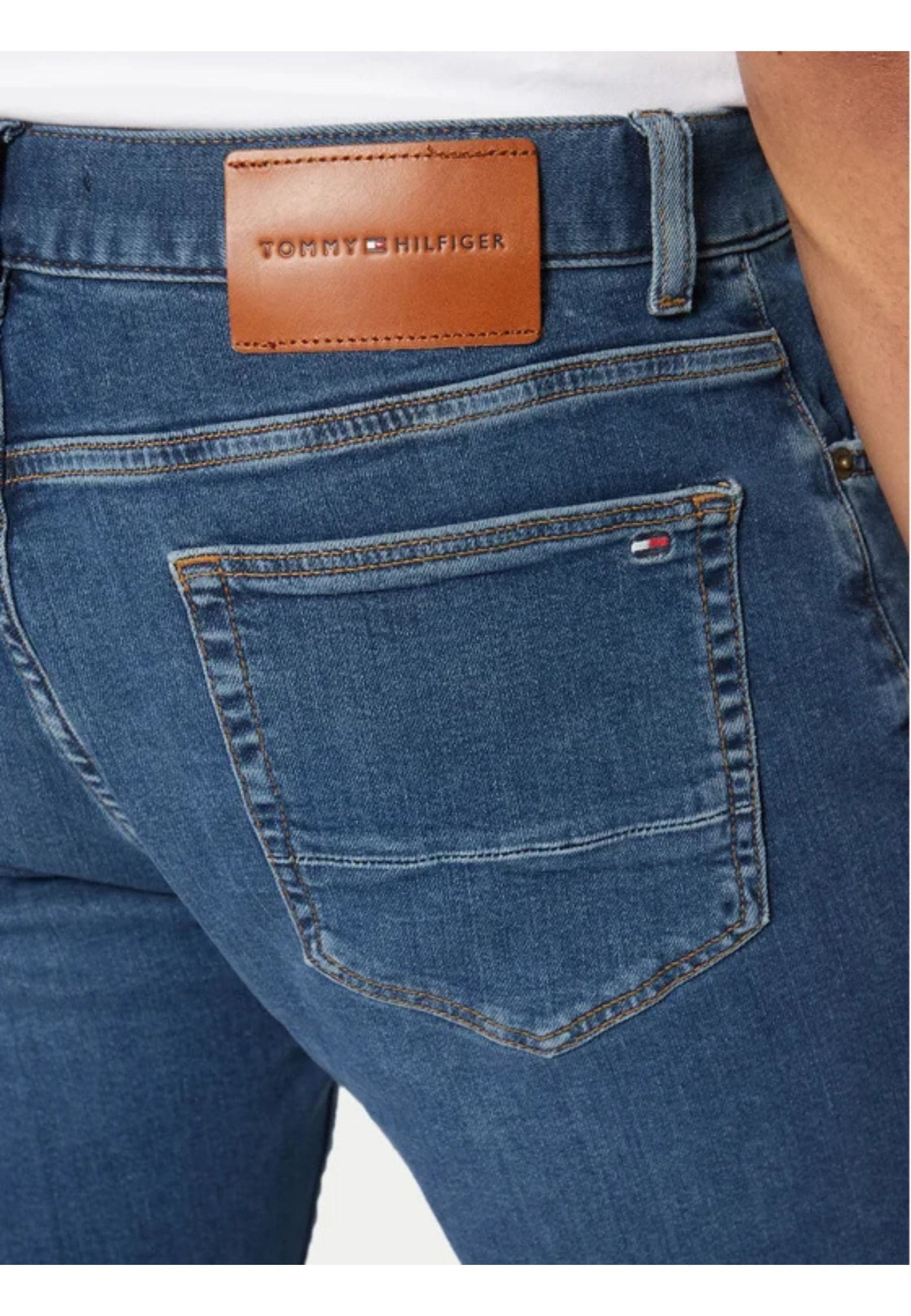 Tommy Hilfiger jeans CORE BLEECKER MID BLUE da uomo in Jeans Drestige - Casamassima, commercioVirtuoso.it