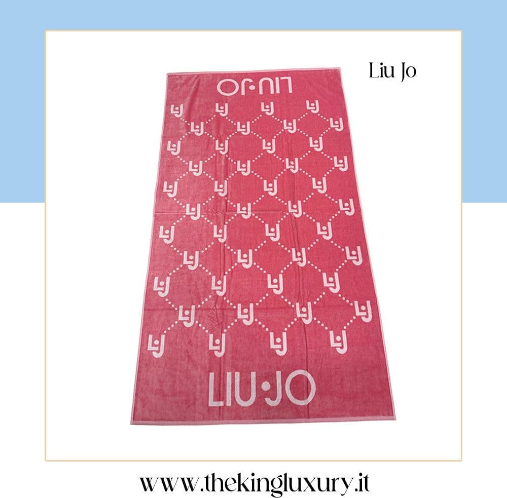 Telo mare Liu Jo Tinto filo 100x180cm Spugna di Cotone Cimato in Teli mare The King Luxury - San Marcellino, commercioVirtuoso.it