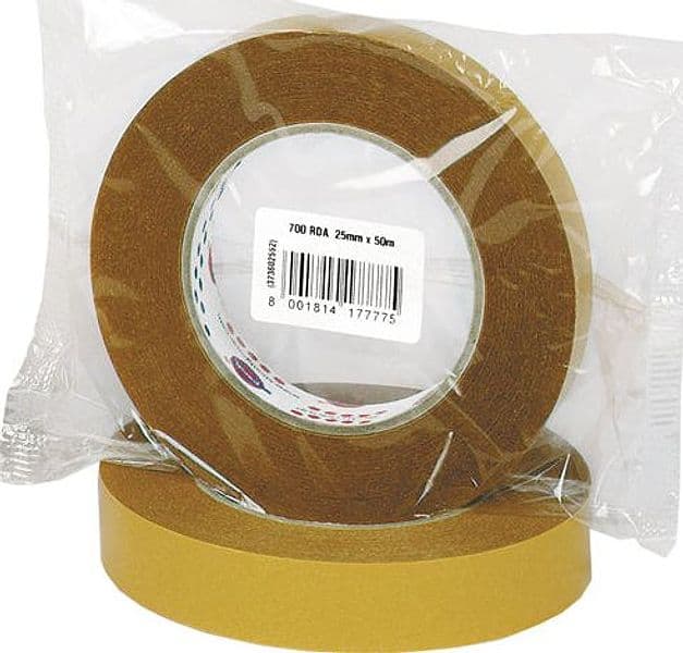 Nastro biadesivo 700RDA 25mmx50mt in caramella Eurocel