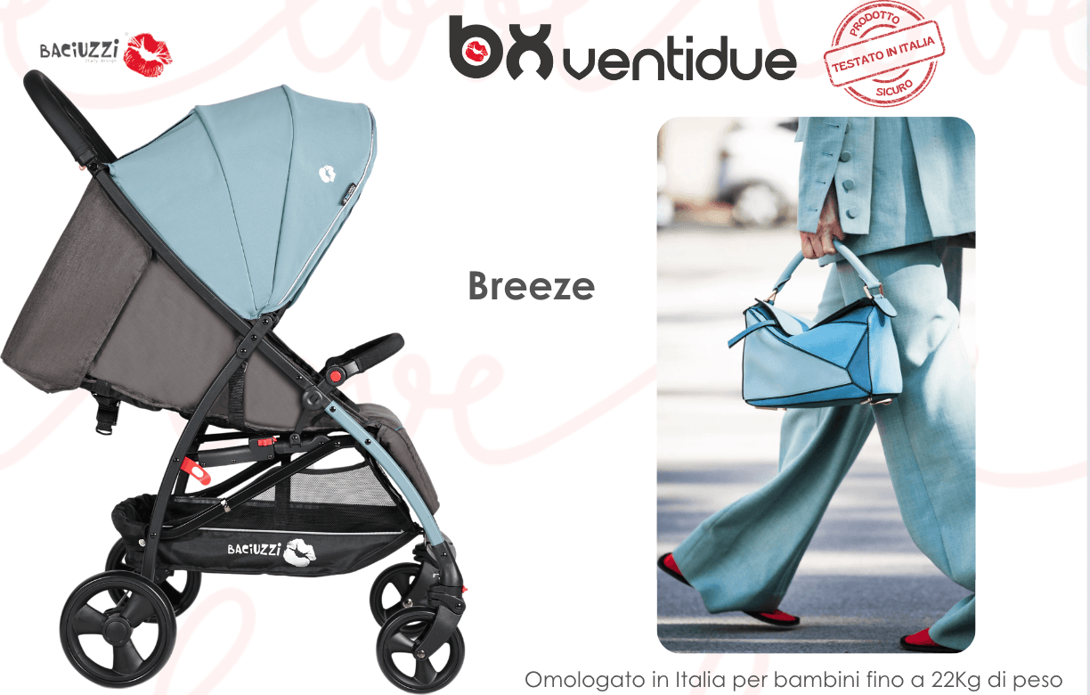 Passeggino Superleggero Baciuzzi BX 22 - Vari Colori - 4