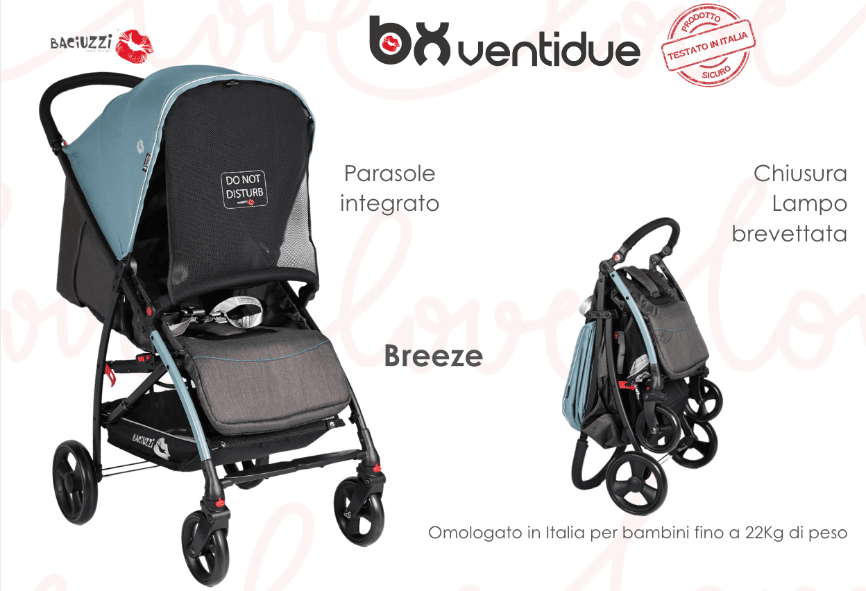 Passeggino Superleggero Baciuzzi BX 22 - Vari Colori in Passeggini leggeri La Casa Del Bebè - Napoli, commercioVirtuoso.it
