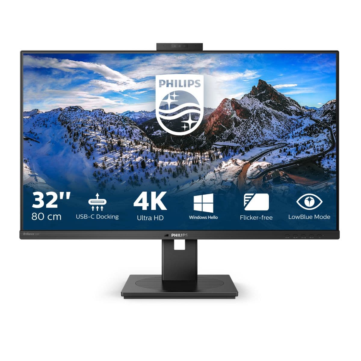 Philips p line 329p1h/00 led display 80 cm (31.5\") 3840 x 2160 pixel 4k ultra hd nero - PHIMO000161