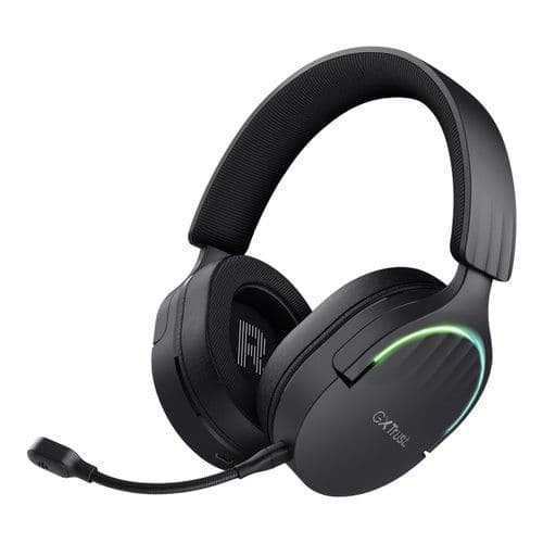 Trust gxt 491 fayzo auricolare con cavo e senza cavo a padiglione gaming usb tipo-c bluetooth nero - 24901