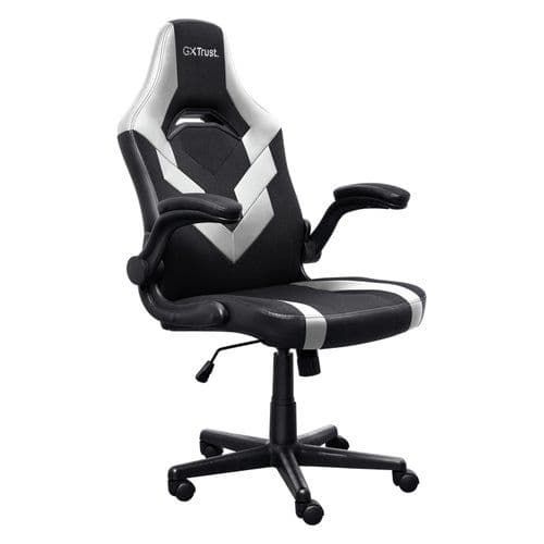 Trust gxt 703w riye sedia per gaming universale nero, bianco - 25130