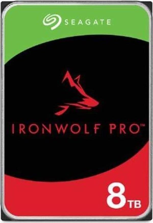Seagate ironwolf pro st8000nt001 disco rigido interno 8 tb 7200 giri/min 256 mb 3.5\" serial ata iii