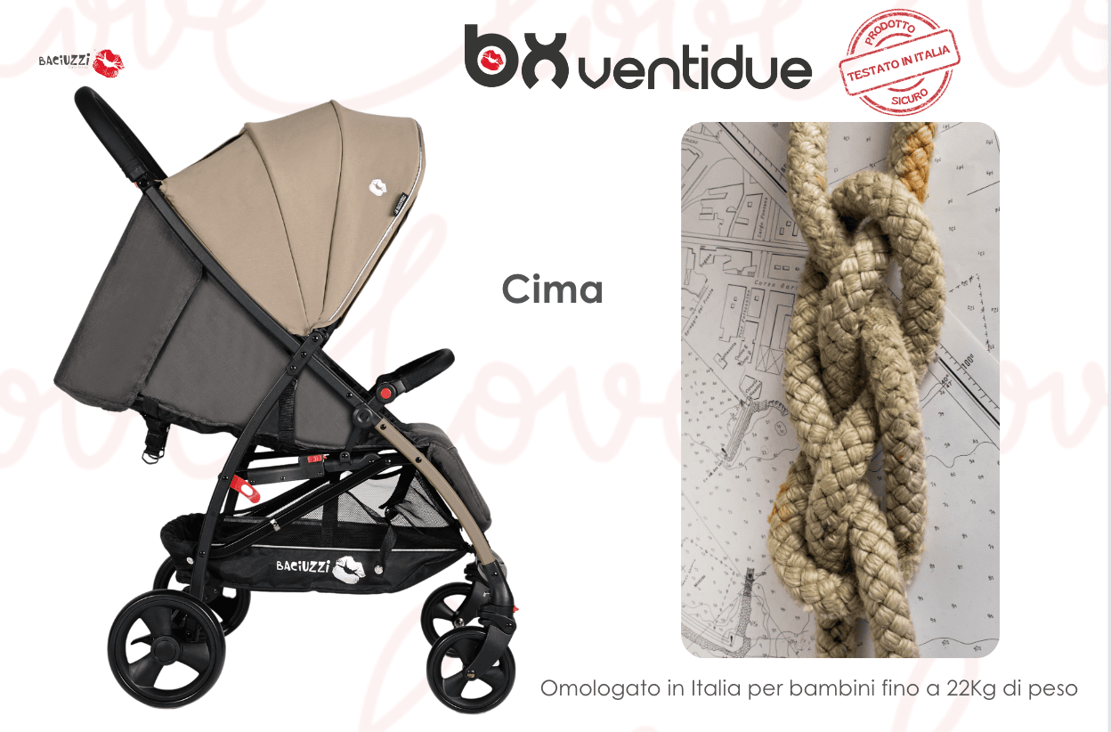 Passeggino Superleggero Baciuzzi BX 22 - Vari Colori in Passeggini leggeri La Casa Del Bebè - Napoli, commercioVirtuoso.it