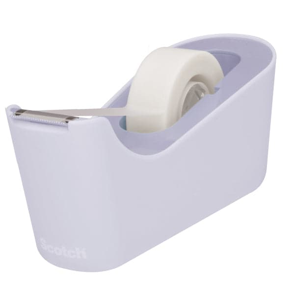 Dispenser da Tavolo C18 Lavanda+1 rotolo di nastro adesivo ScotchÂ® Magic 19x33