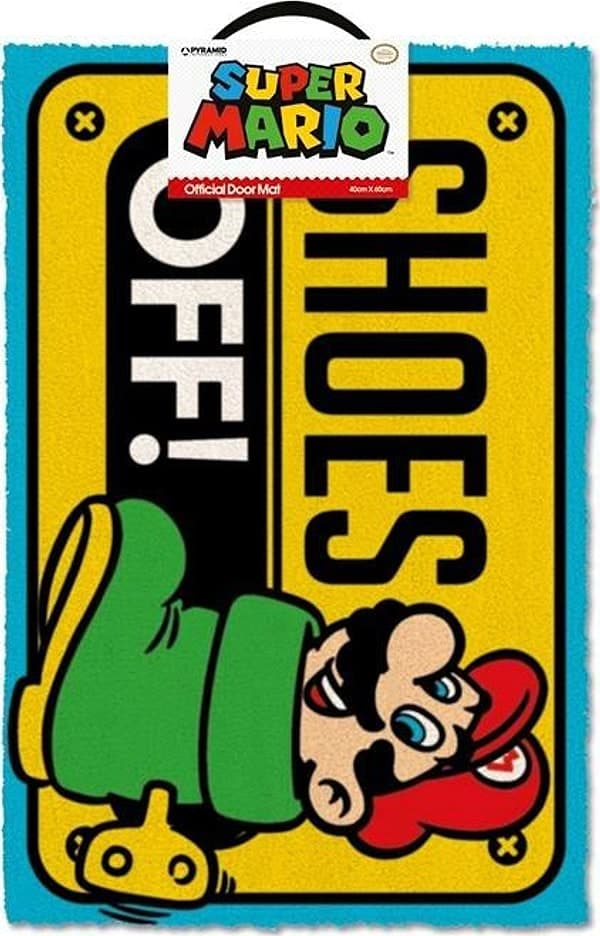 Zerbino Super Mario Shoes Off Cm 60X40- Gp85125 in Zerbini Prezzo Bomba Store - Casalnuovo di Napoli, commercioVirtuoso.it