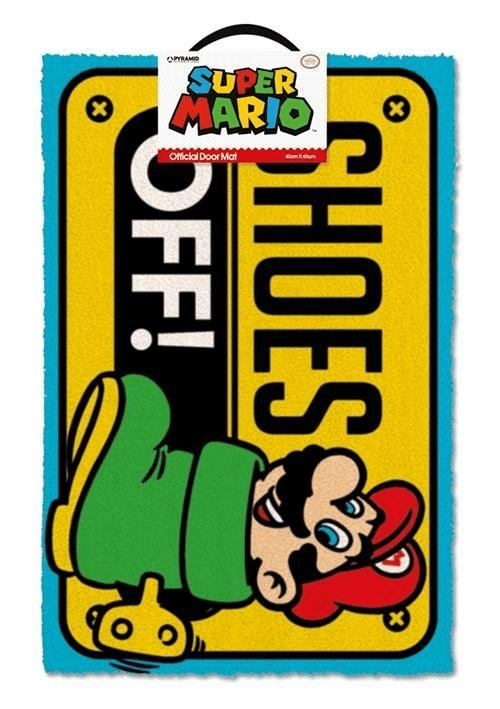 Zerbino Super Mario Shoes Off Cm 60X40- Gp85125 in Zerbini Prezzo Bomba Store - Casalnuovo di Napoli, commercioVirtuoso.it