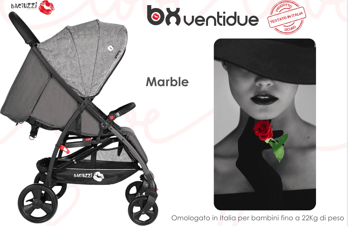 Passeggino Superleggero Baciuzzi BX 22 - Vari Colori - 9