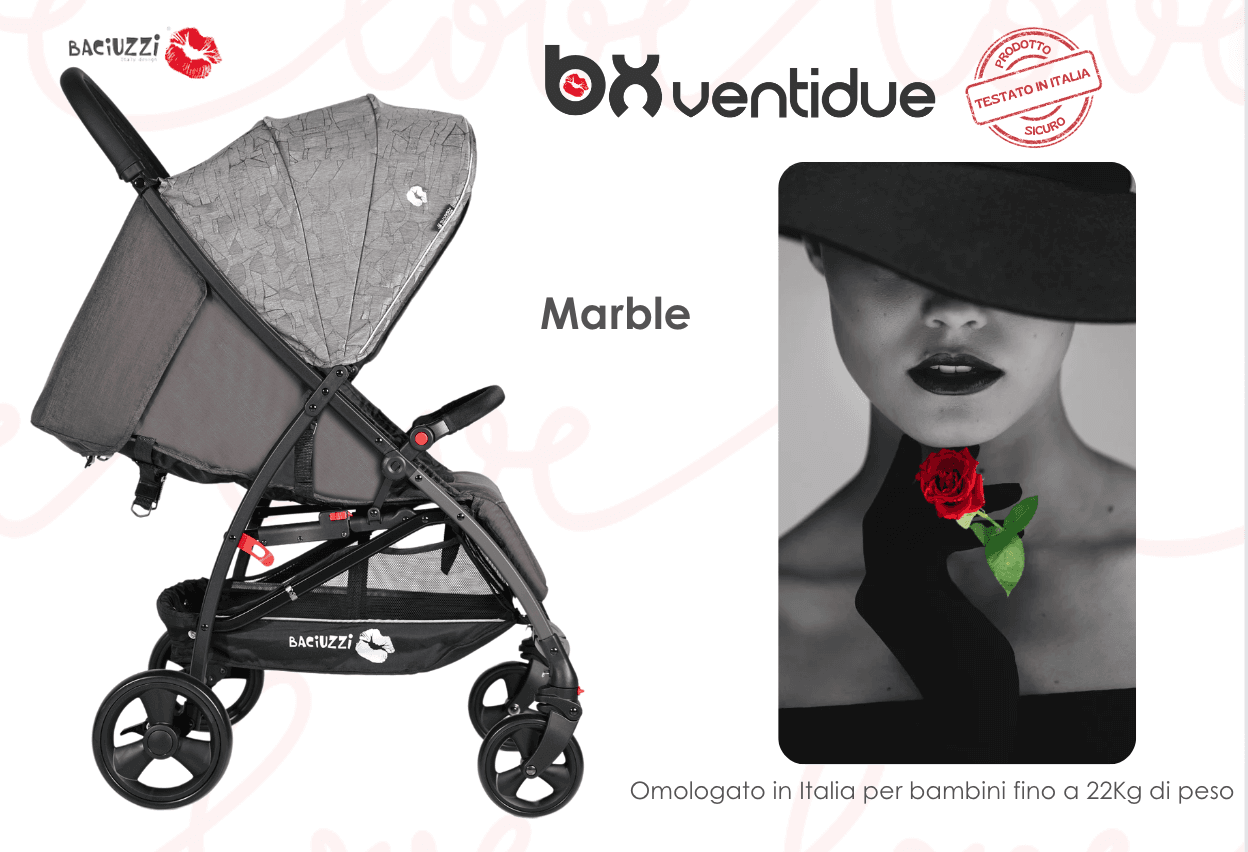 Passeggino Superleggero Baciuzzi BX 22 - Vari Colori - 9