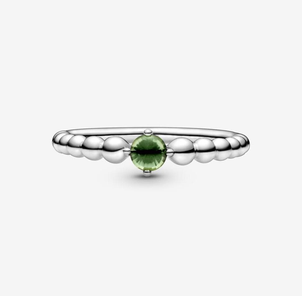 Pandora anello verde primavera decorato con sfere in Anelli Alba Gioielli - Casoria, commercioVirtuoso.it
