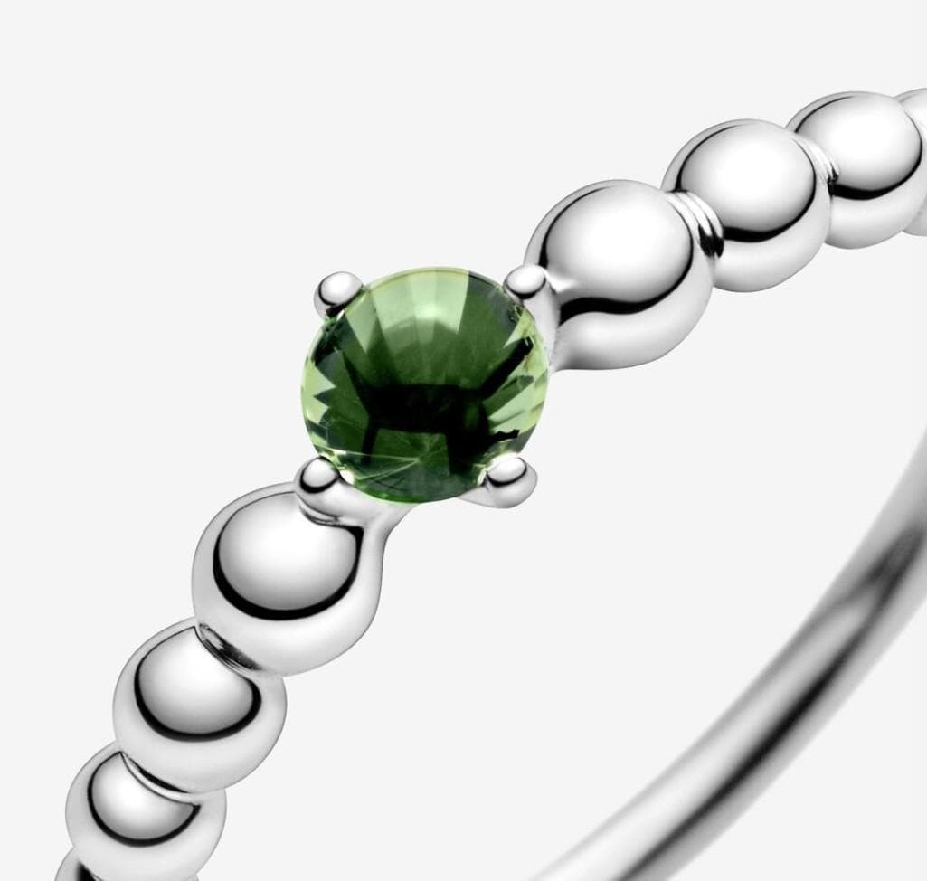 Pandora anello verde primavera decorato con sfere in Anelli Alba Gioielli - Casoria, commercioVirtuoso.it