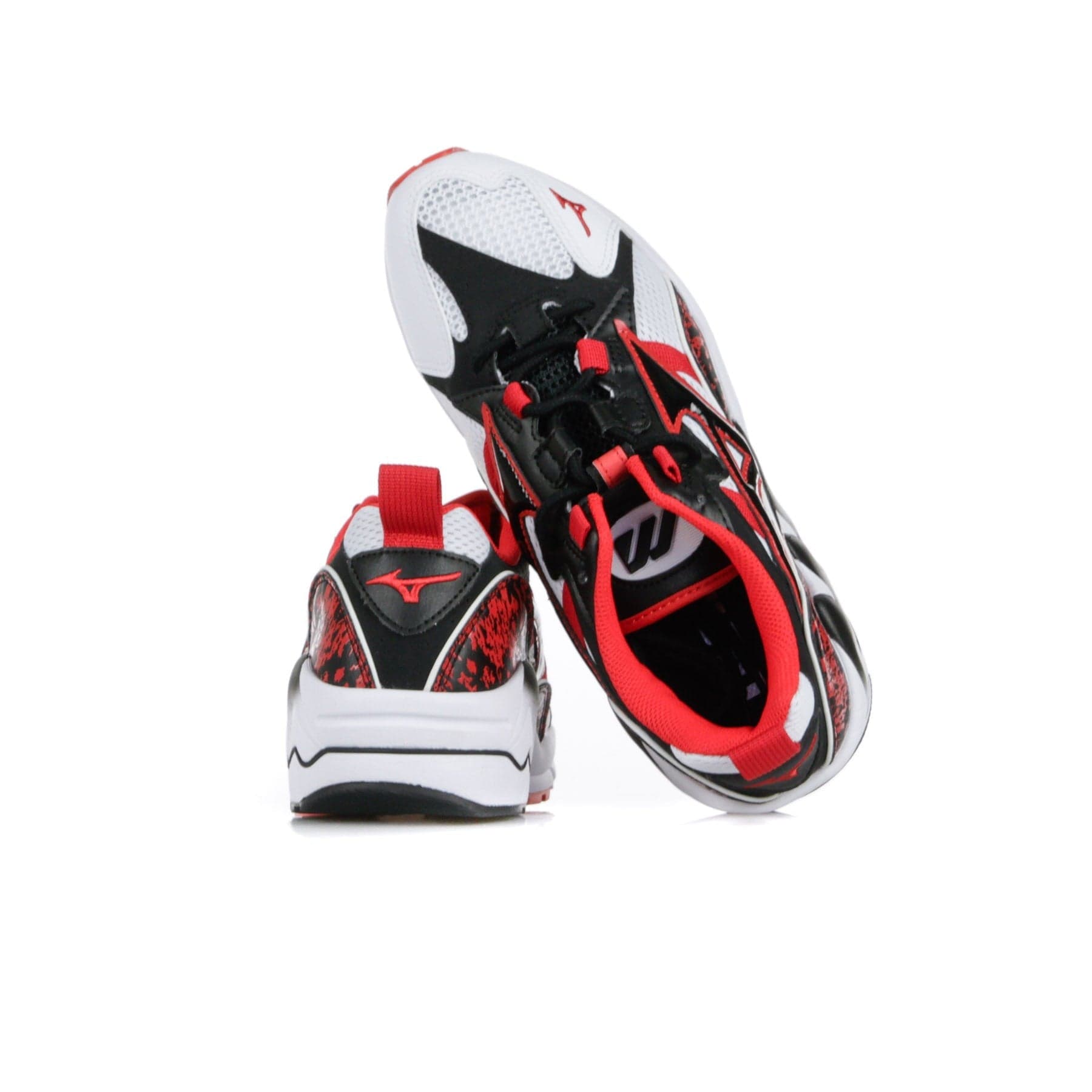 MIZUNO Scarpa Bassa Uomo Wawe Rider 1 White/black/high Risk Red da uomo in Scarpe da corsa su strada Drestige - Casamassima, commercioVirtuoso.it