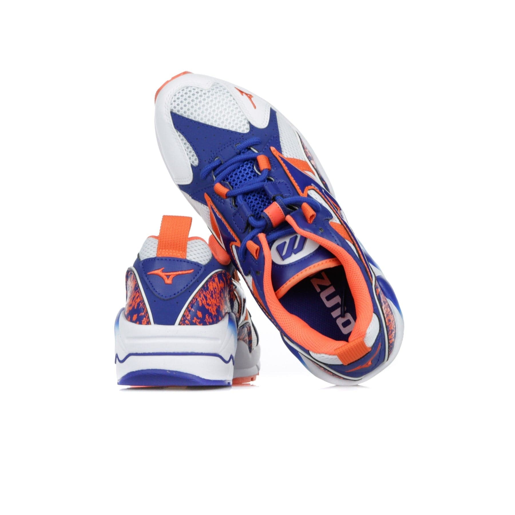MIZUNO Scarpa Bassa Uomo Wawe Rider 1 White/reflex Blue/nasturtium da uomo in Scarpe da corsa su strada Drestige - Casamassima, commercioVirtuoso.it
