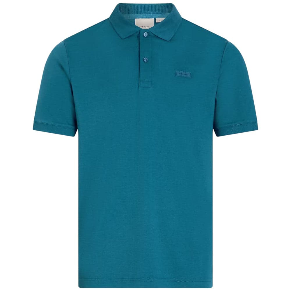 Calvin Klein maglietta polo bluette K10K111657CHA