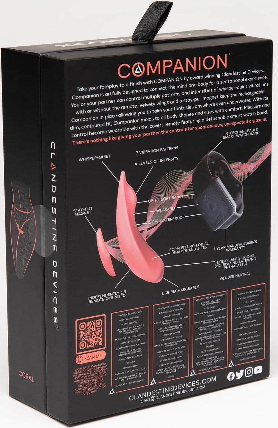 Premium vibro lusso donna indossabile con telecomando in prodotto Erosdom - Palmi, commercioVirtuoso.it