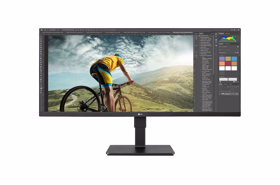 Lg 34bn670p-b monitor pc 86,4 cm (34\") 2560 x 1080 pixel ultrawide full hd lcd nero - 34BN670P-B.AEU