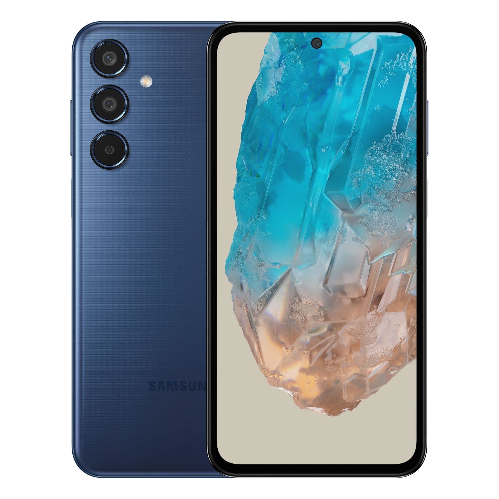Samsung galaxy m35 5g 16,8 cm (6.6\") dual sim ibrida usb tipo-c 6 gb 128 gb 6000 mah blu - 8806095638348