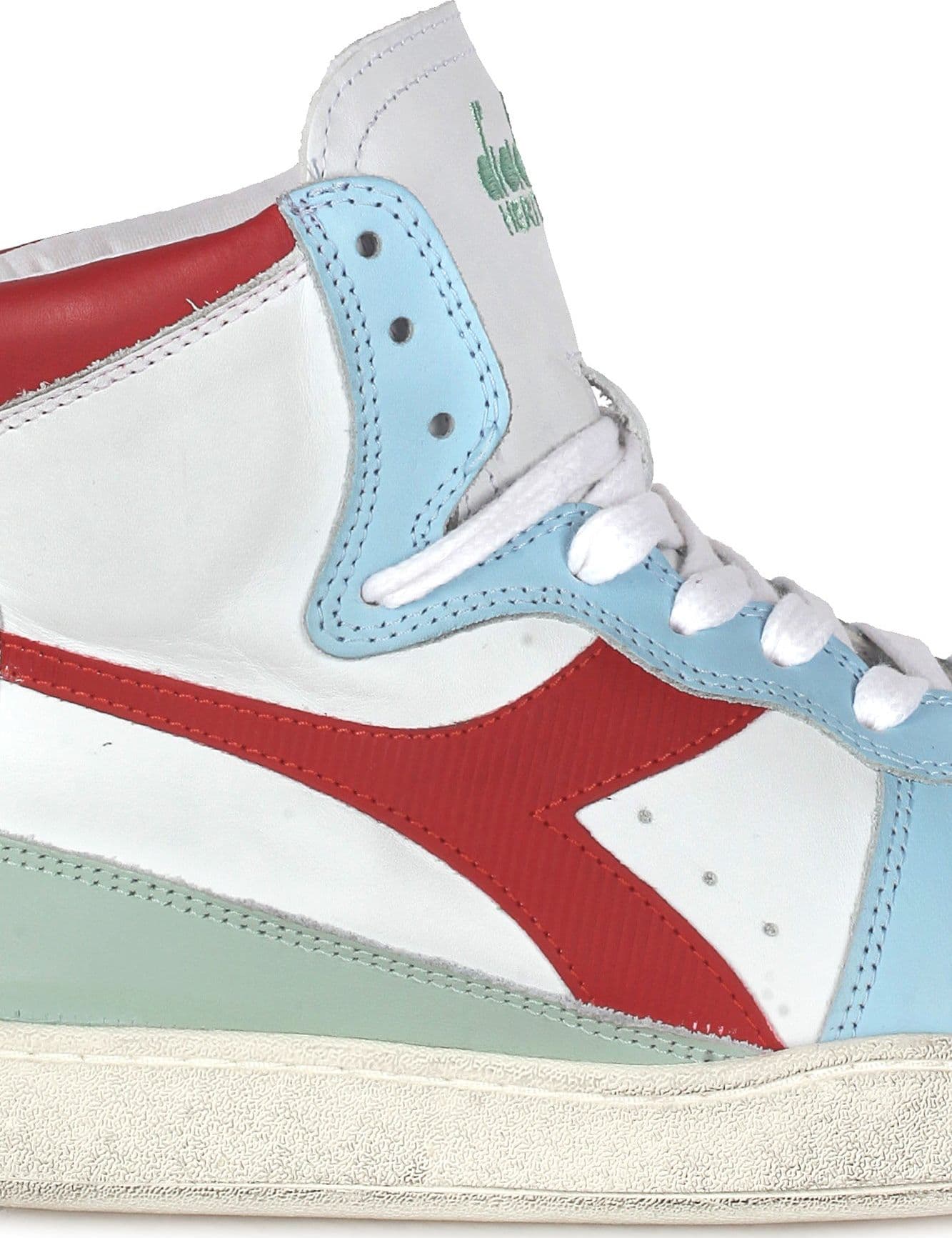 Diadora - Sneakers - 410934 - Bianco/Azzurro da donna in Sneaker casual Drestige - Casamassima, commercioVirtuoso.it