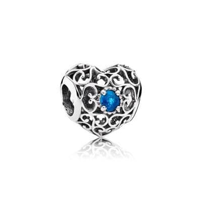 Pandora Charm Cuore di Dicembre