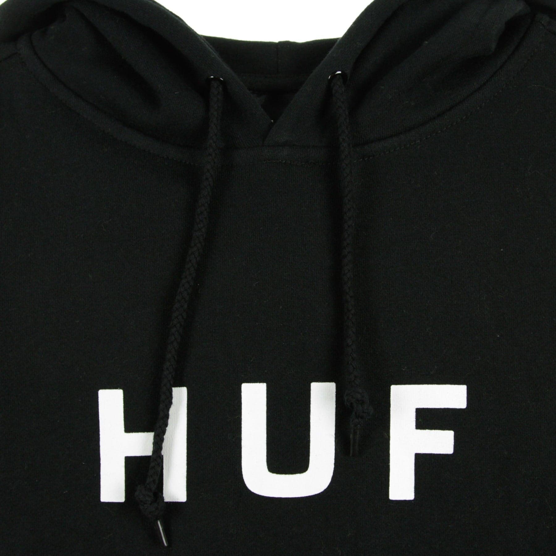 HUF Felpa Cappuccio Uomo Essentials Og Logo Black da uomo in Felpe con cappuccio Drestige - Casamassima, commercioVirtuoso.it