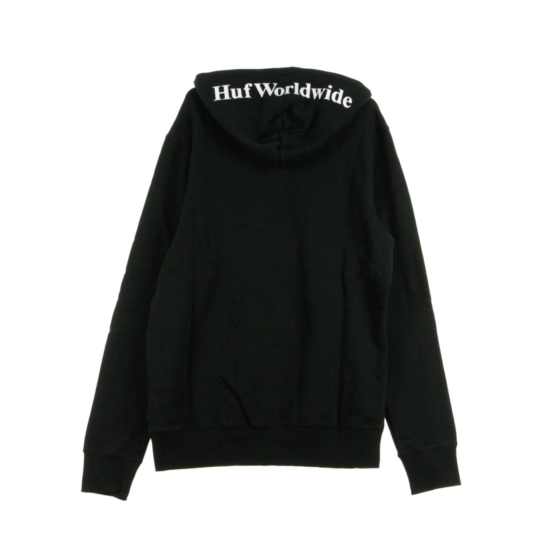 HUF Felpa Cappuccio Uomo Box Logo Black da uomo in Felpe con cappuccio Drestige - Casamassima, commercioVirtuoso.it