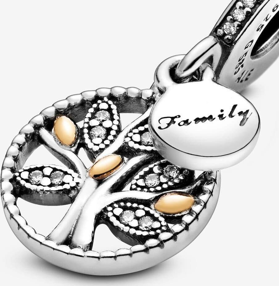 Pandora Charm pendente albero della famiglia scintillante in Bead Charm Alba Gioielli - Casoria, commercioVirtuoso.it