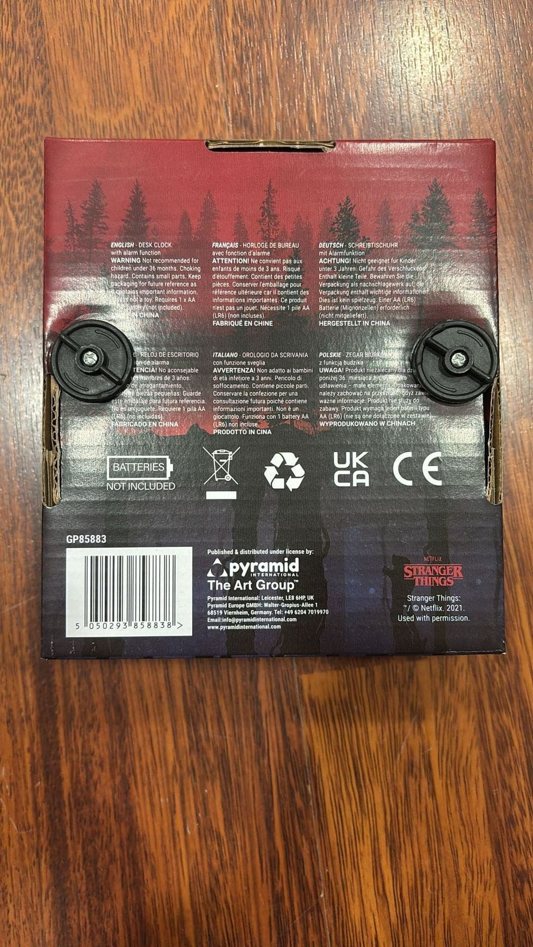 Orologio Da Tavolo Stranger Things Upside Down - Gp85883 in Orologi da parete Prezzo Bomba Store - Casalnuovo di Napoli, commercioVirtuoso.it