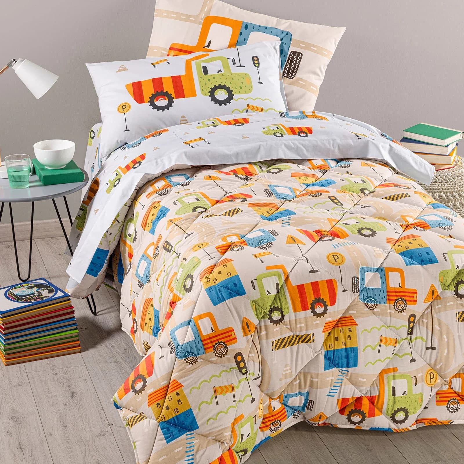 Trapunta City Car ! Caleffi Kids - Design Didattico e Comfort in Trapunte e copriletti Anastasi - Marsala, commercioVirtuoso.it