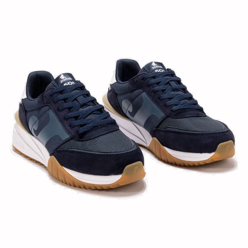 Joma Sneakers 501 uomo Blu Marino (2521) in Scarpe da corsa su strada 3A Moda Mare Sport - Bellaria Igea Marina, commercioVirtuoso.it