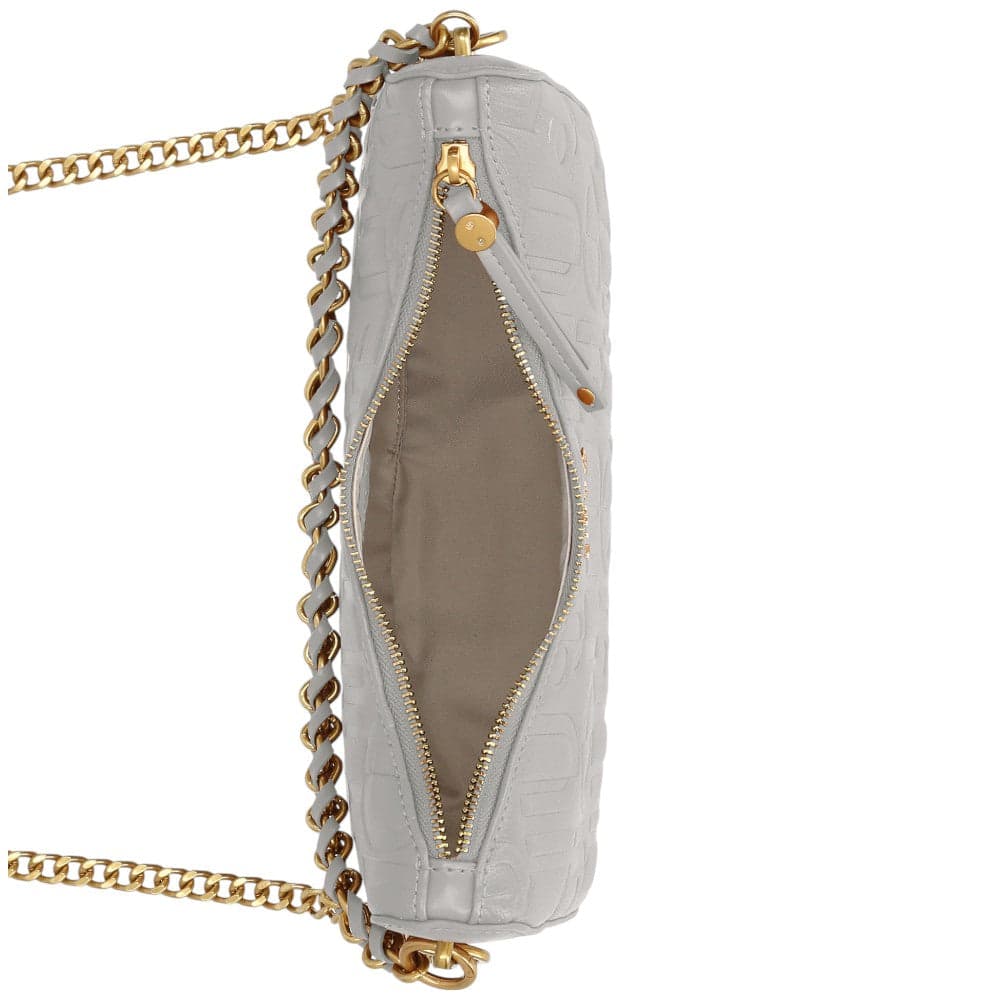 Liu Jo borsa a spalla hobo crema con logo linea Adonide AA5056E0538 Borse Liu Jo